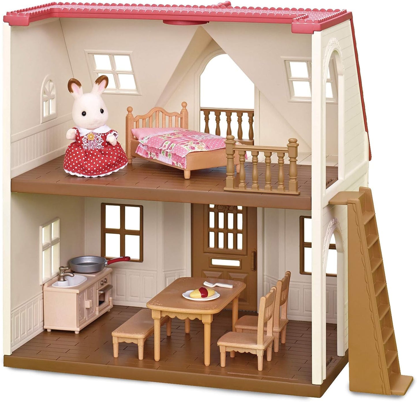 CALICO CRITTERS RED ROOF GRAND MANSION GIFT SET