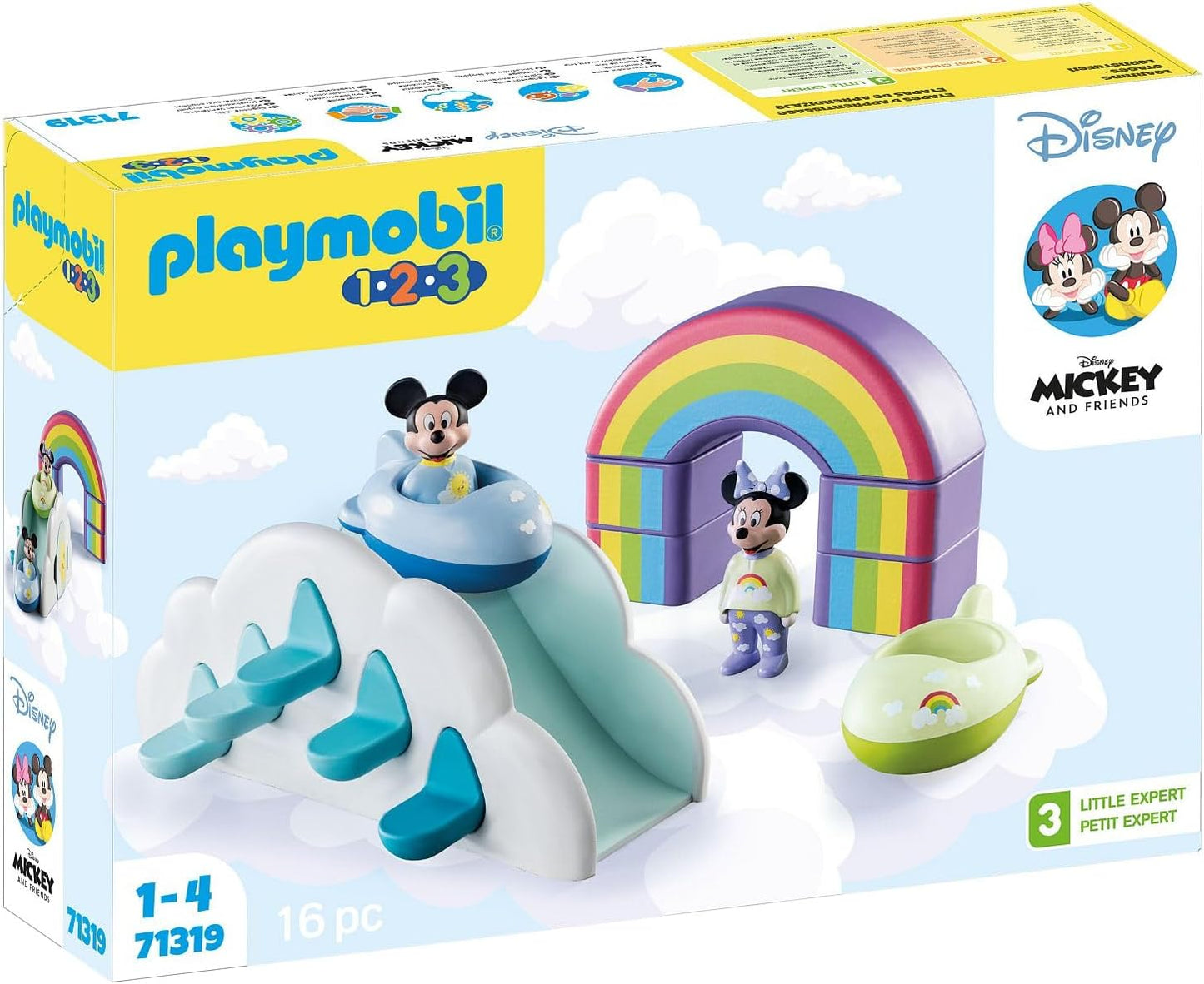 PLAYMOBIL 123 #71319 MICKEY'S & MINNIE'S CLOUD HOME