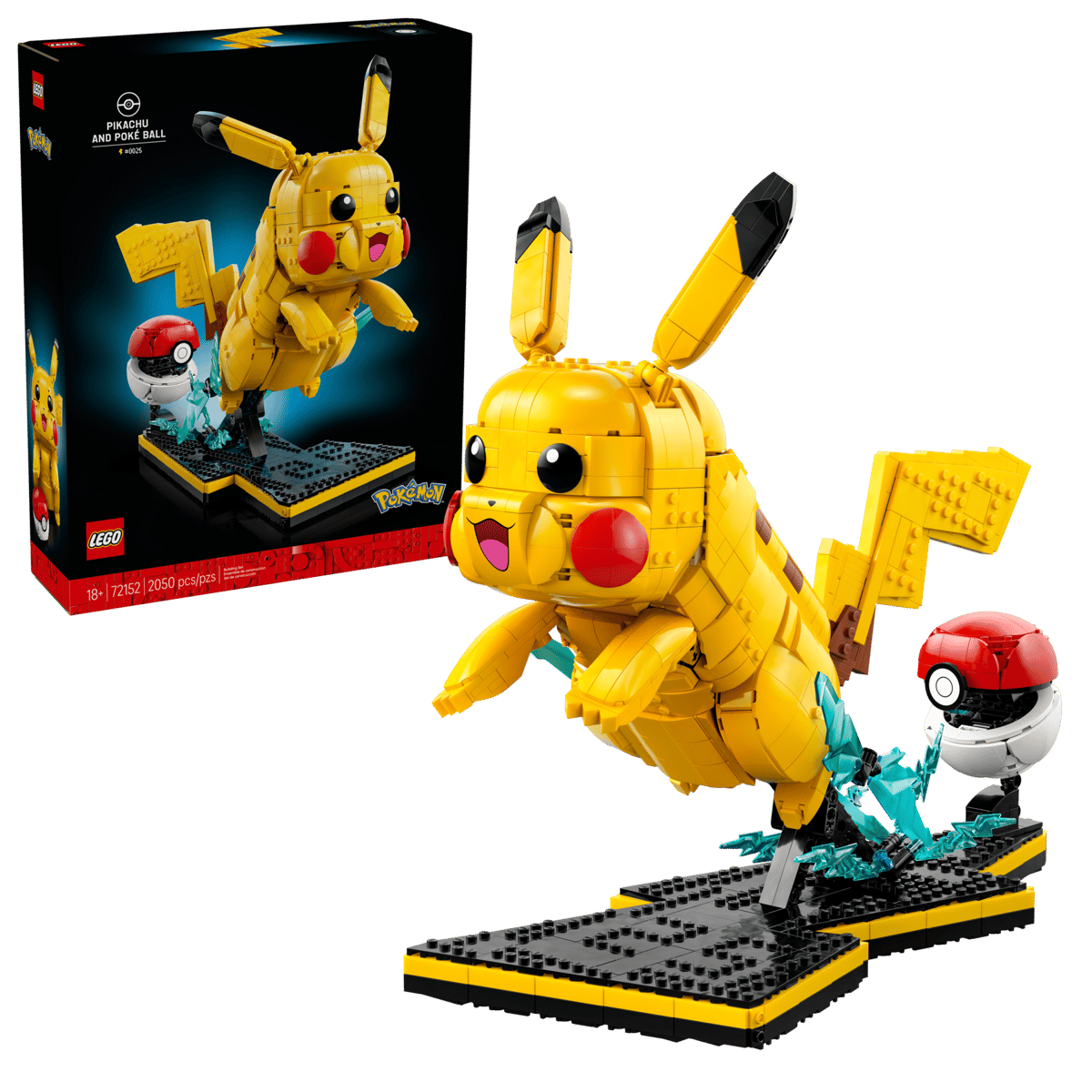 72152 PIKACHU AND POKE BALL
