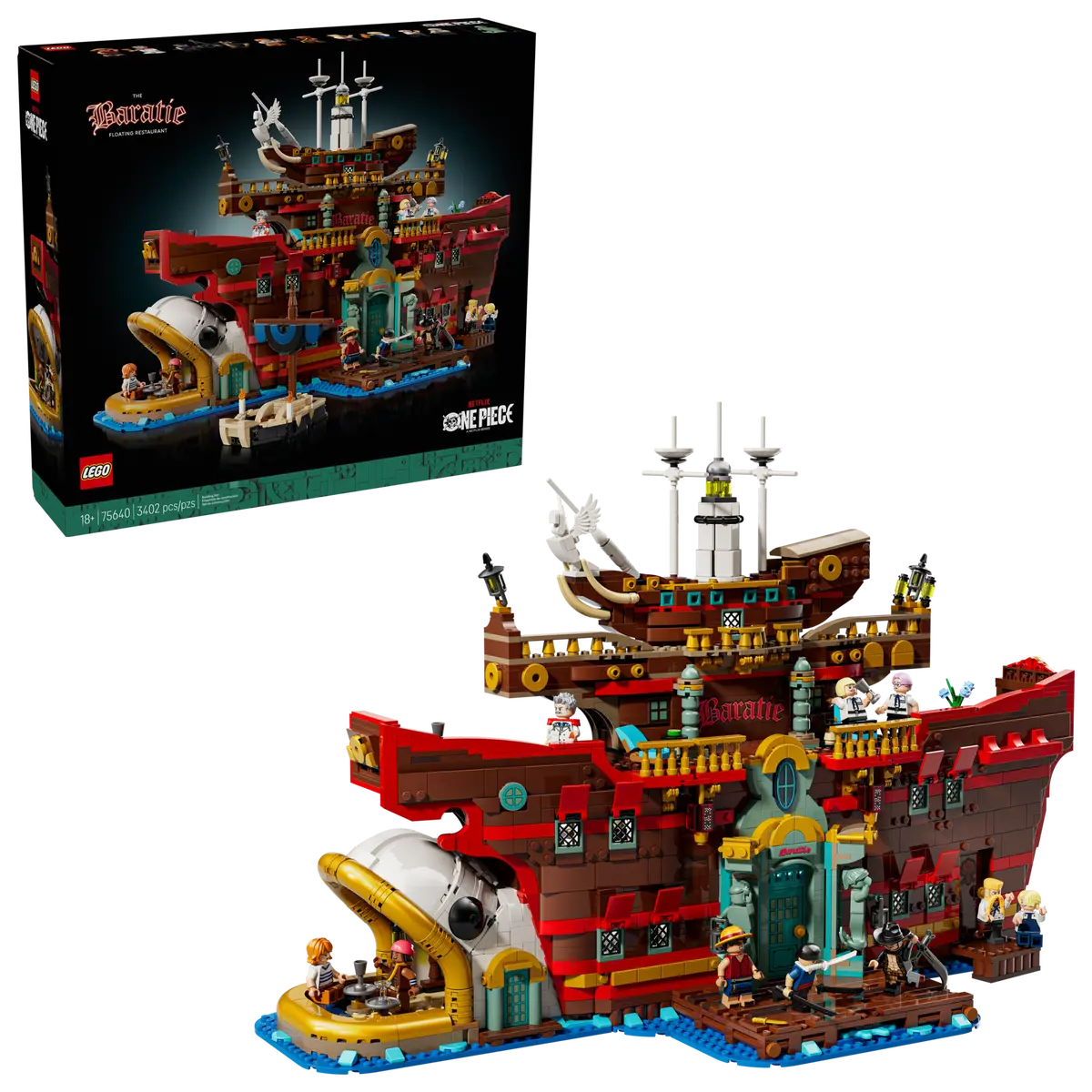 75640 THE BARATIE FLOATING RESTAURANT ONE PIECE