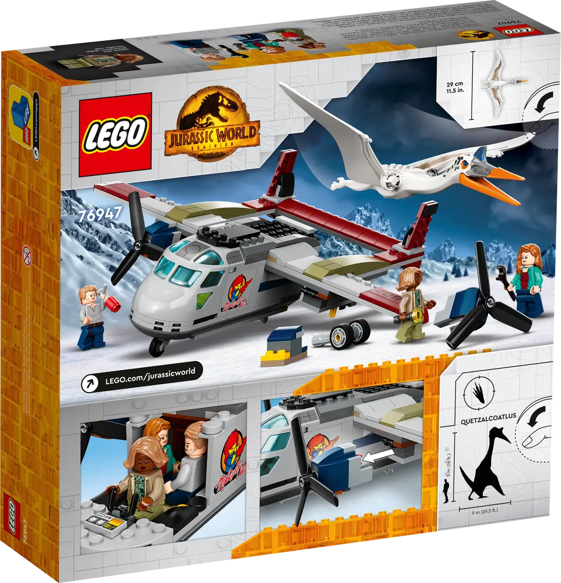 76947 LEGO QUETZALCOATLUS PLANE