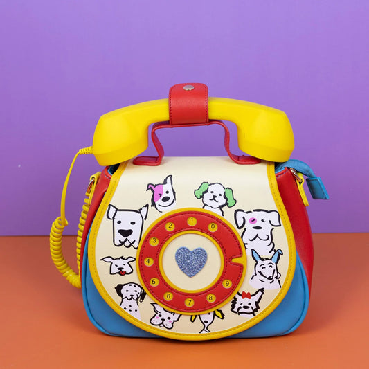 RING RING PHONE DOG HANG BAG