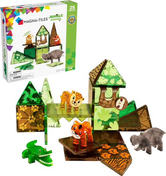 MAGNA TILES JUNGLE ANIMALS 25PCS