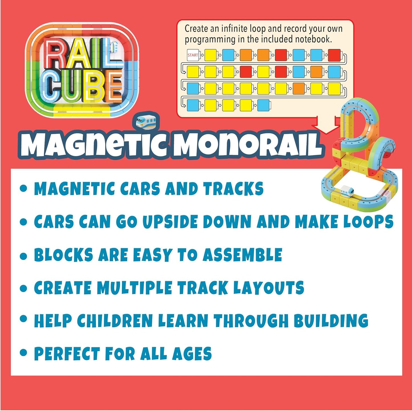 RAIL CUBE  STARTER BLOCK SET