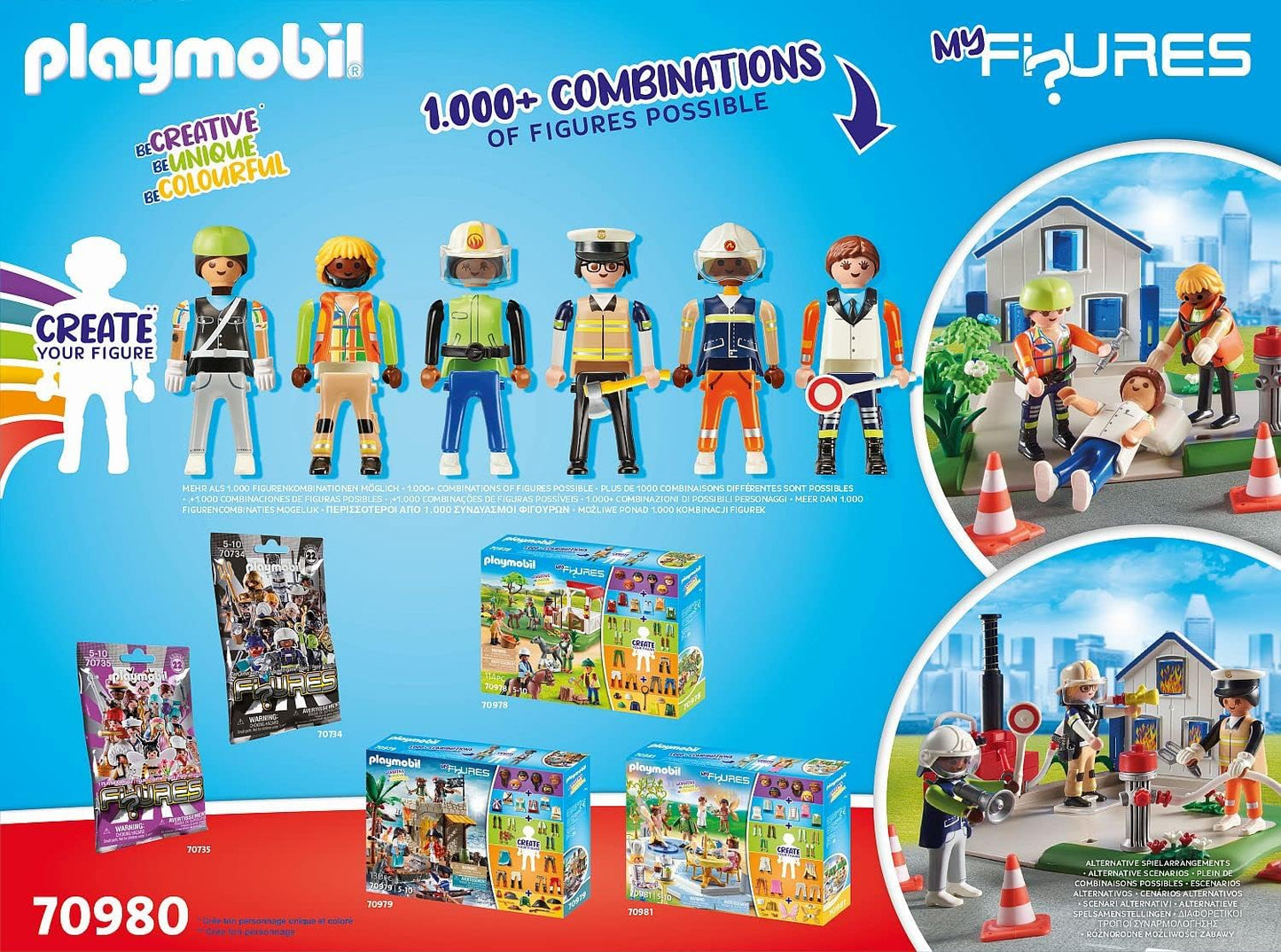 PLAYMOBIL MY FIGURES RESCUE MISSION