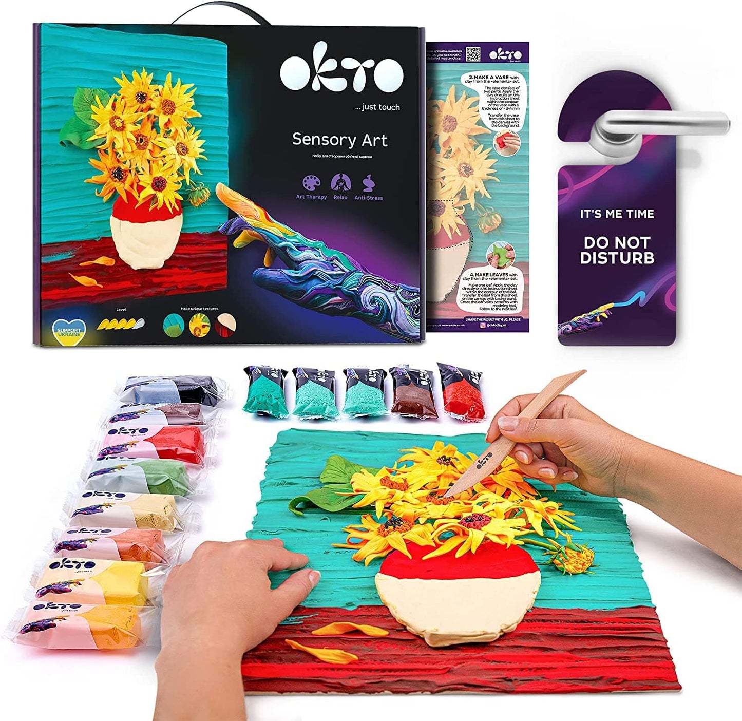 VINCENT VAN GOGH  SUNFLOWERS  SENSORY ART