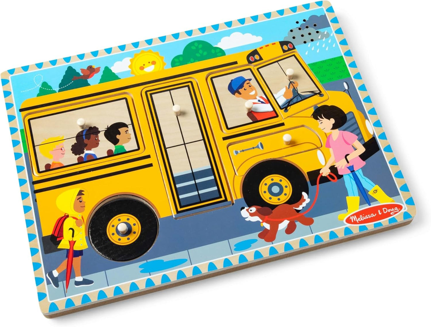 SEE AND HEAR SCHOOL BUS PUZZLE