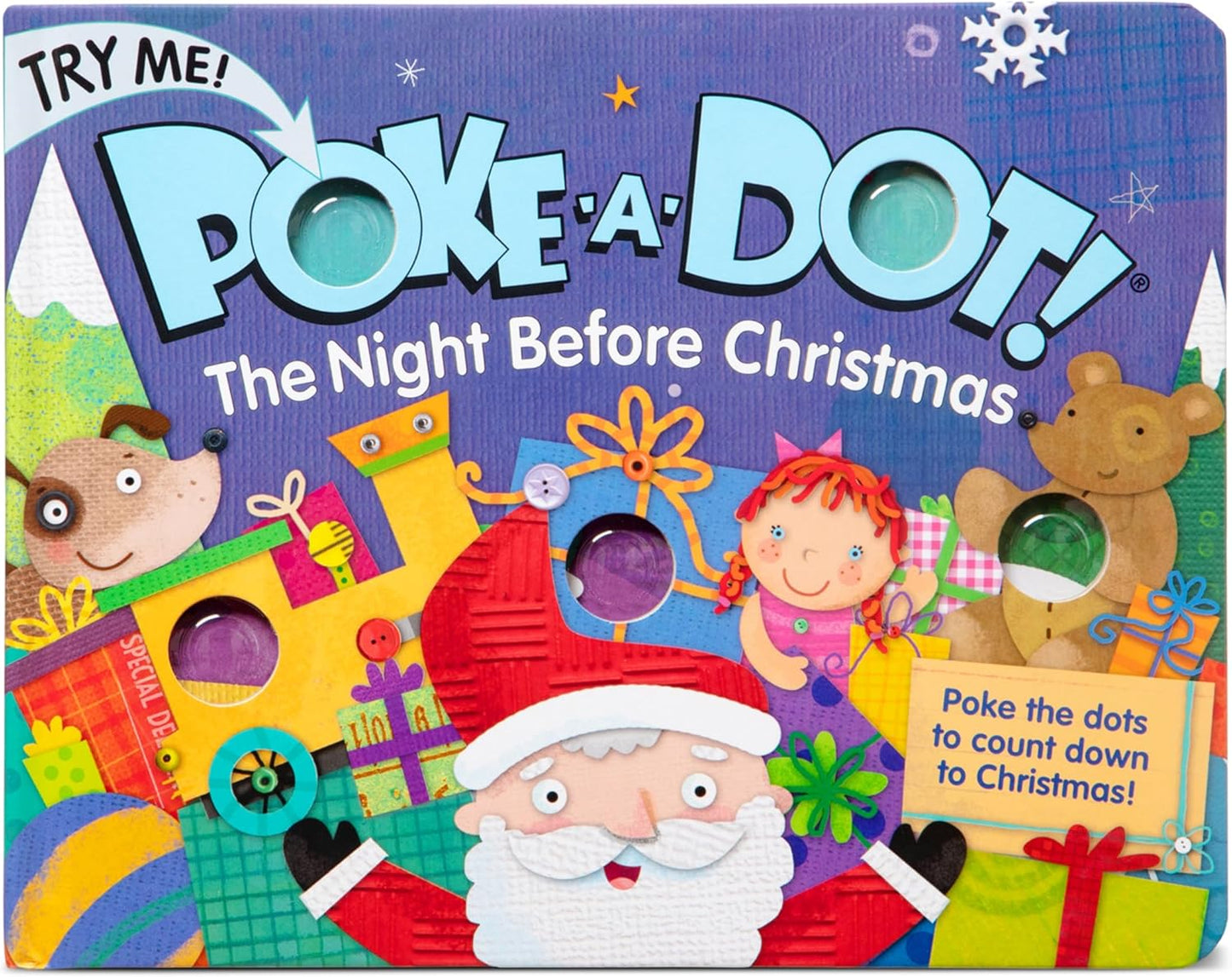 POKE-A-DOT! THE NIGHT BEFORE CHRISTMAS BOOK