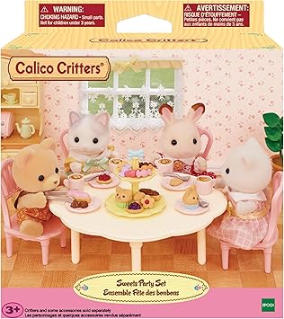 CALICO CRITTERS SWEETS PARTY SET