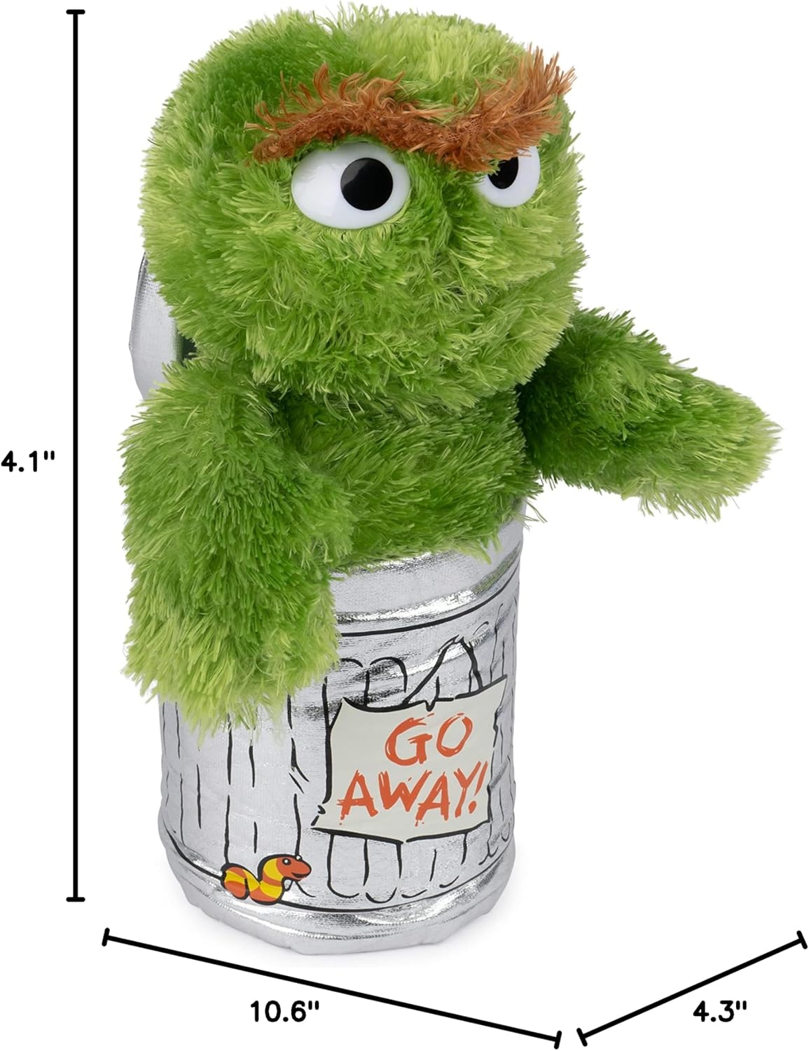 OSCAR THE GROUCH SESAME STREET PLUSH