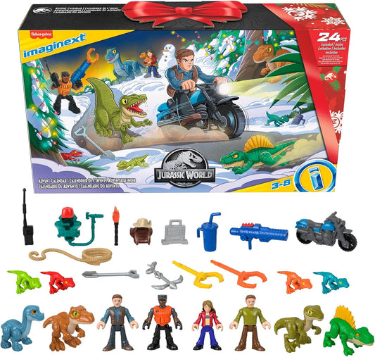 IMAGINEXT JURASSIC WORLD ADVENT CALENDAR