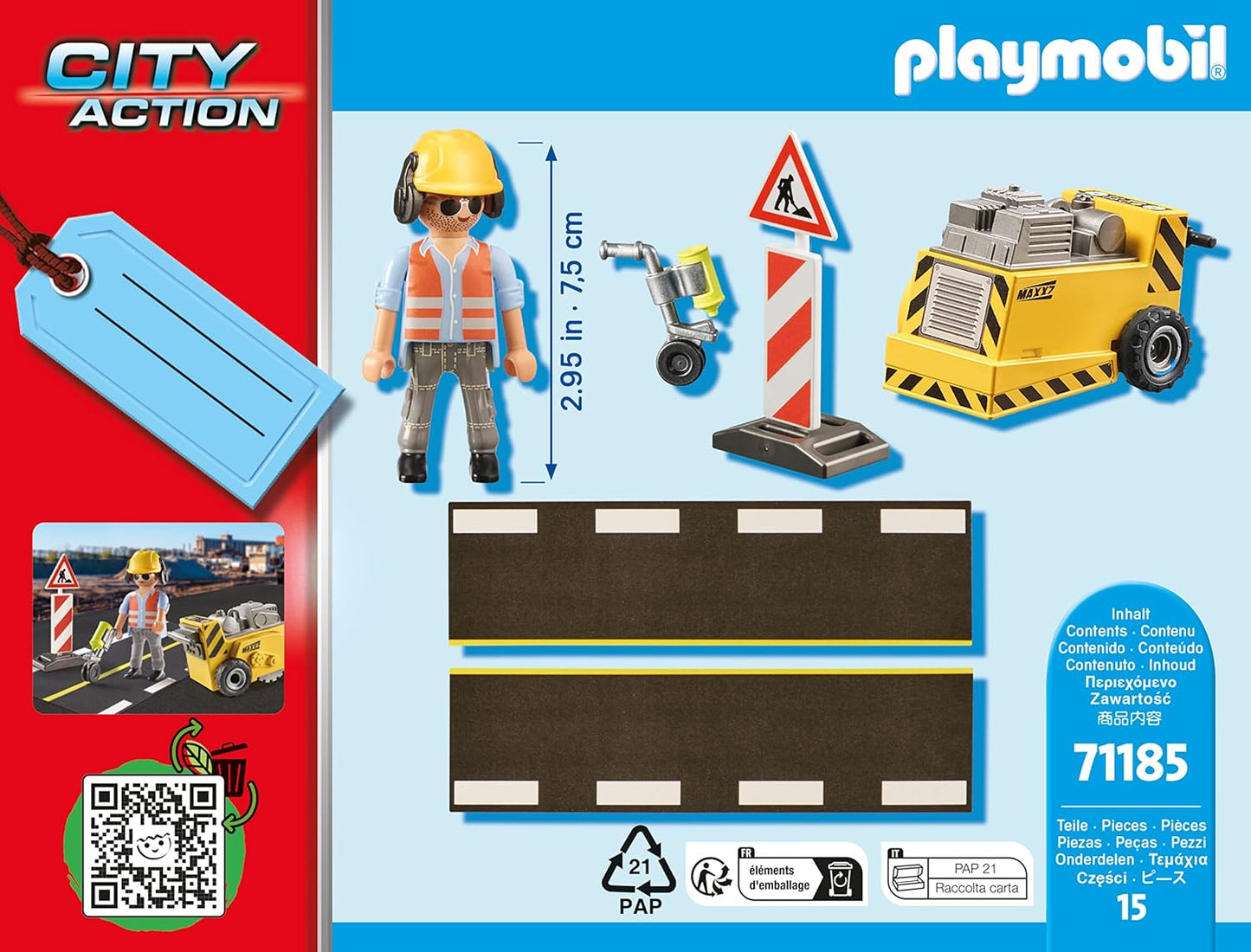 PLAYMOBIL 71185 CONSTRUCTION GIFT SET