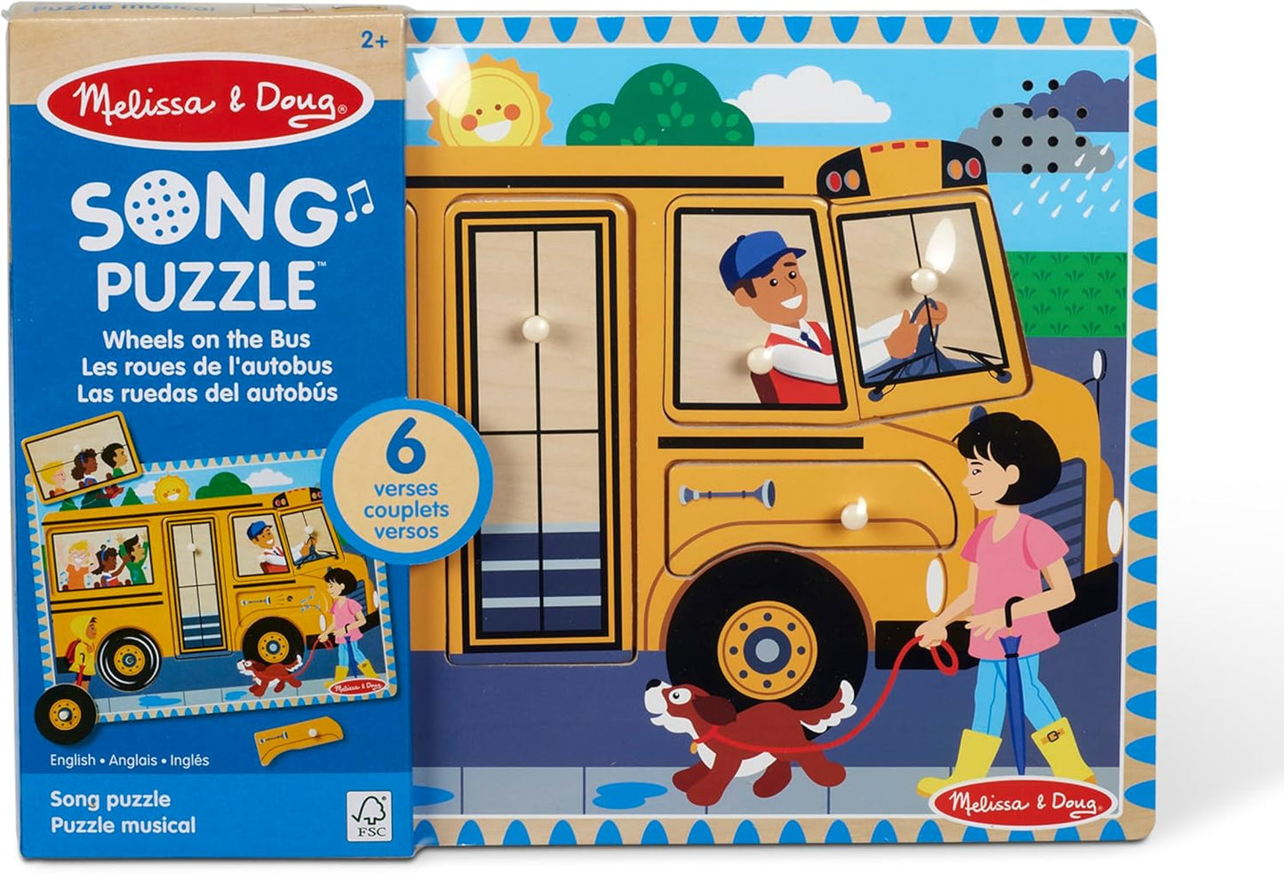 SEE AND HEAR SCHOOL BUS PUZZLE