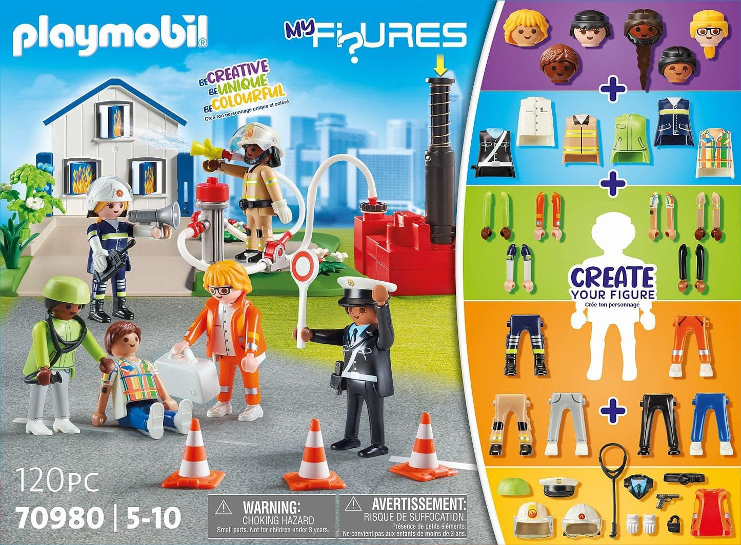 PLAYMOBIL MY FIGURES RESCUE MISSION