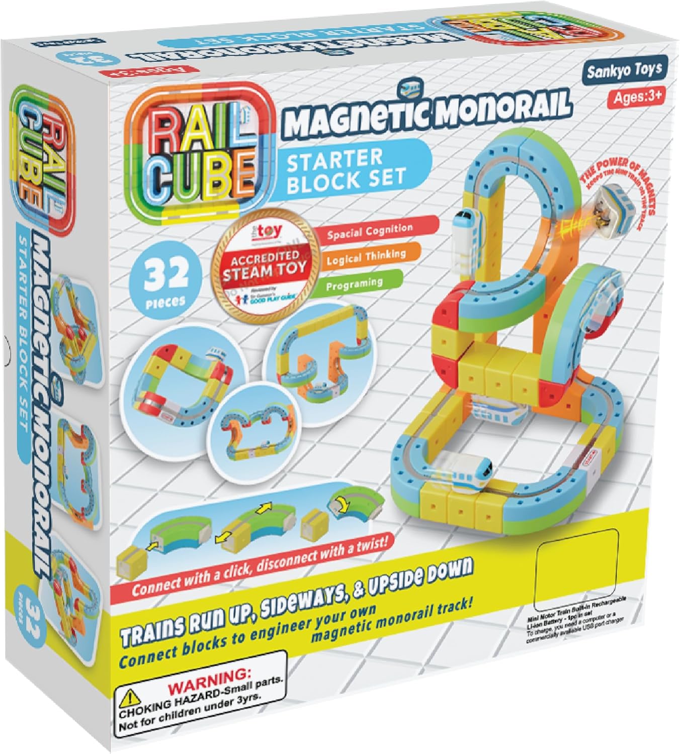 RAIL CUBE  STARTER BLOCK SET