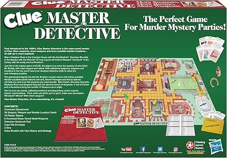 CLUE MASTER DETECTIVE