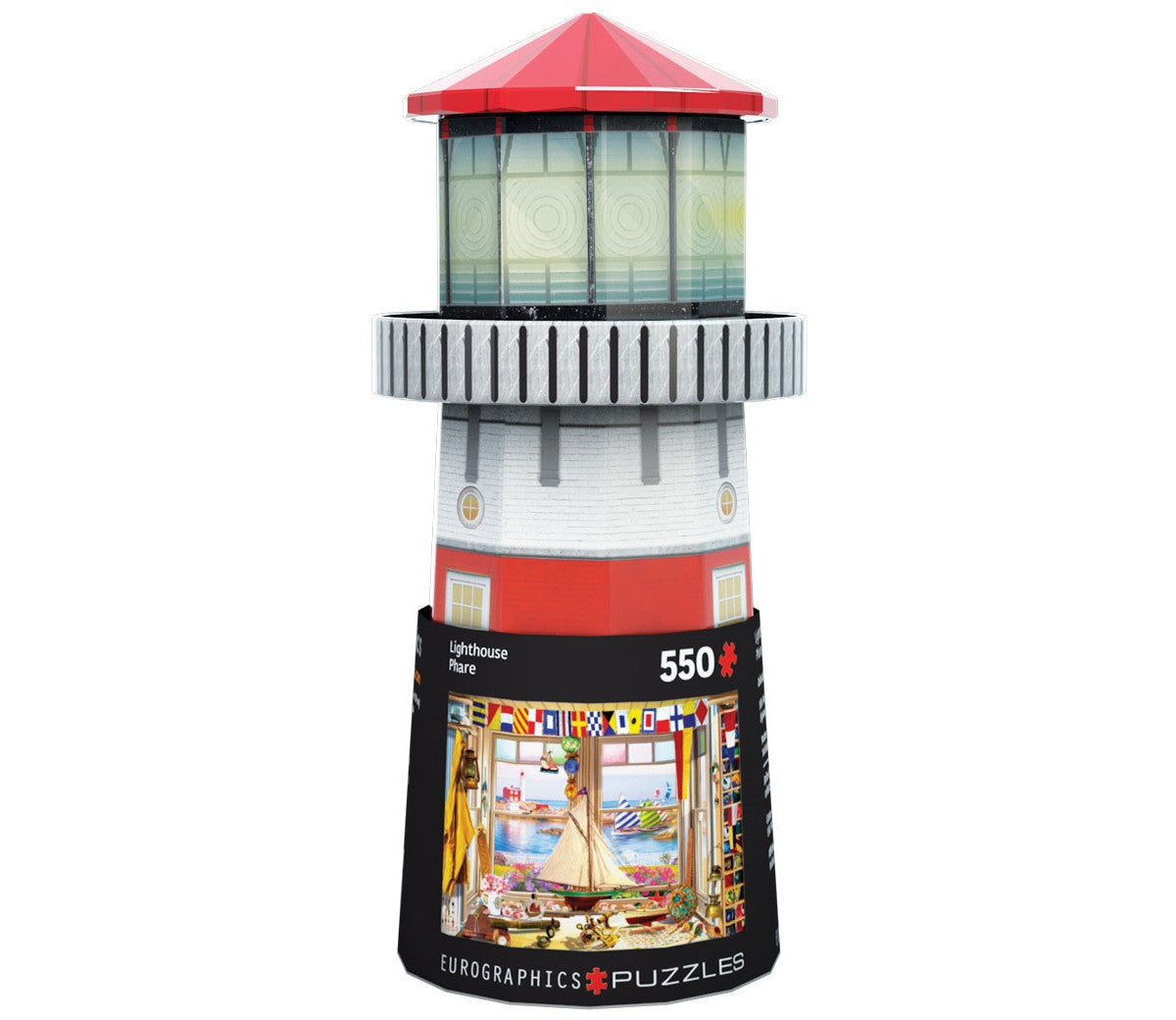 LIGHTHOUSE TIN 550PC PUZZLE