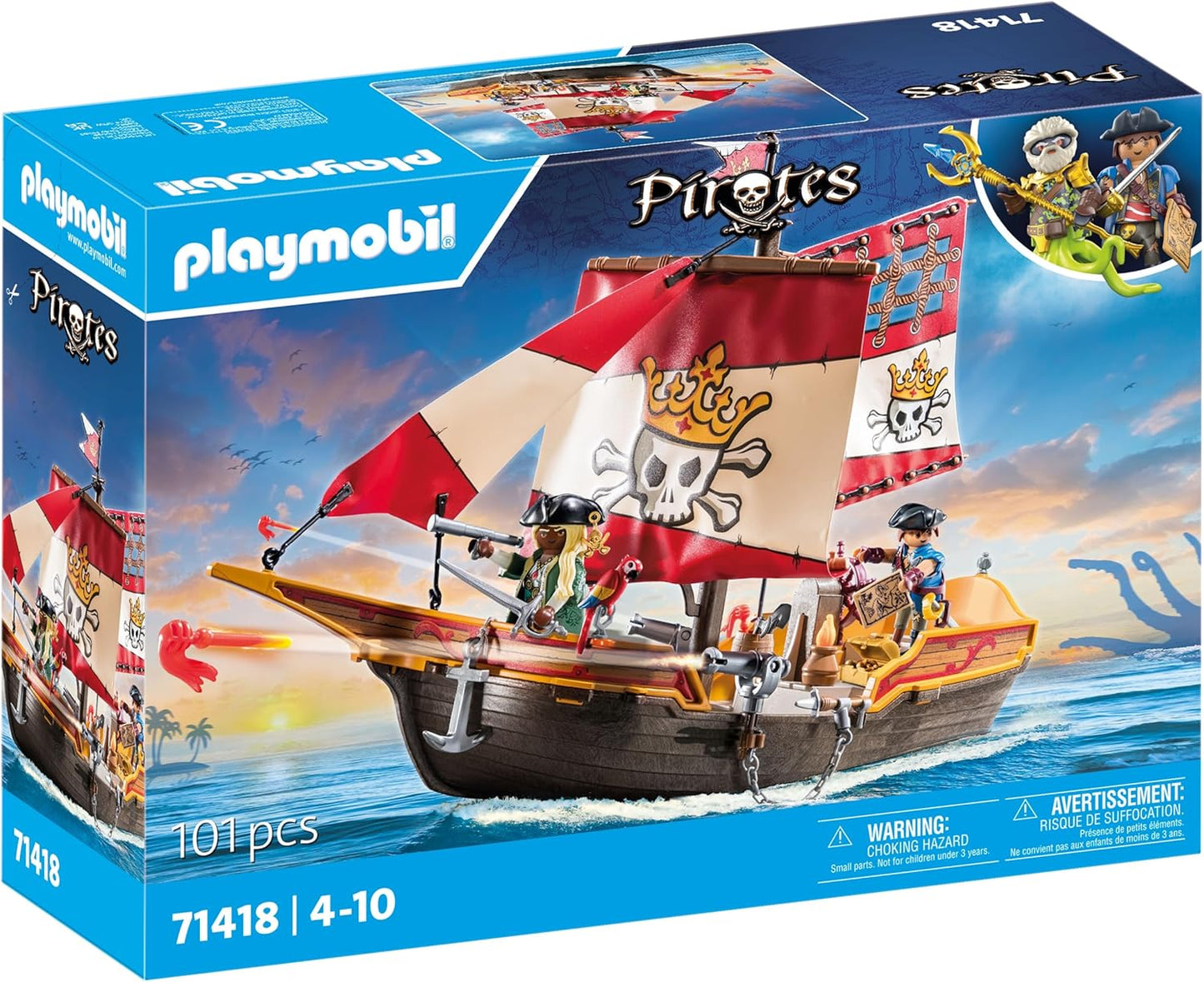 71418 PLAYMOBIL PIRATE SHIP