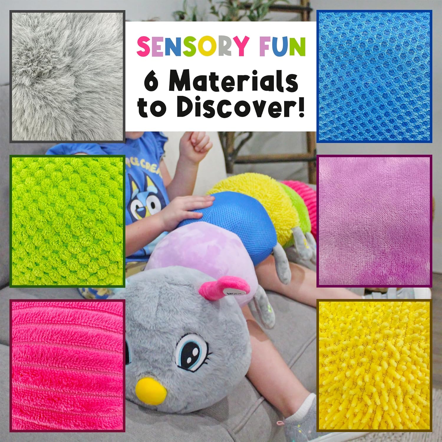 Cuddle BUG the Giant Vibrating Sensory Caterpillar Cuddle BUG the Giant Vibrating Sensory Caterpillar