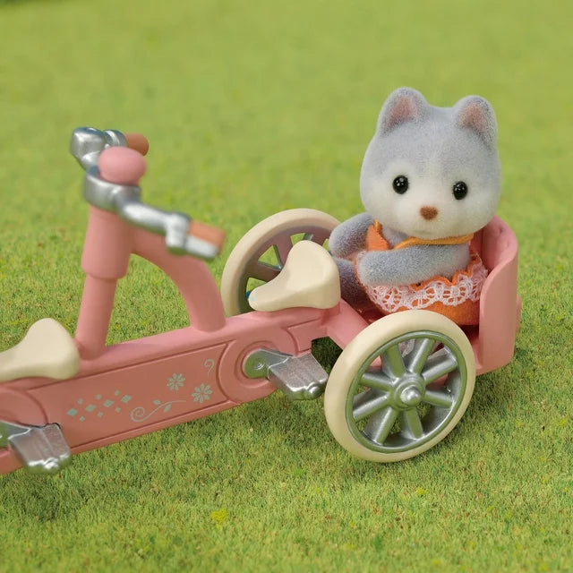 CALICO CRITTERS TANDEM CYCLING SET