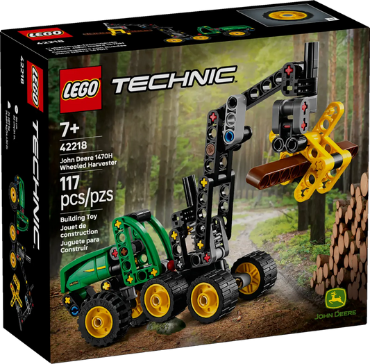 42218 JOHN DEERE 1470H WHEELED HARVESTER