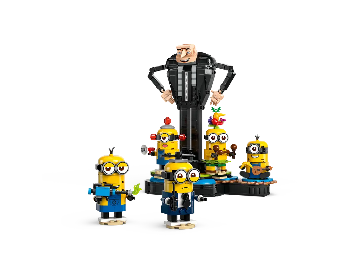 75582 BRICK-BUILT GRU AND MINIONS