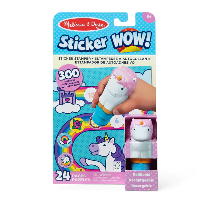 STICKER WOW  ACTIVITY PAD UNICORN