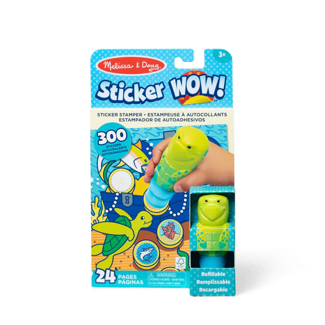 STICKER WOW ACTIVITY PAD TURTLE