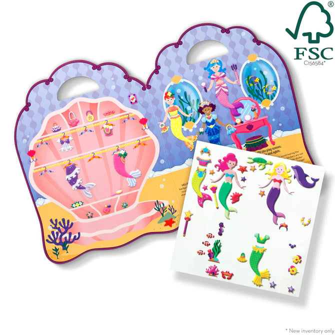 MELISSA & DOUG PUFFY STICKER MERMAID PLAY SET