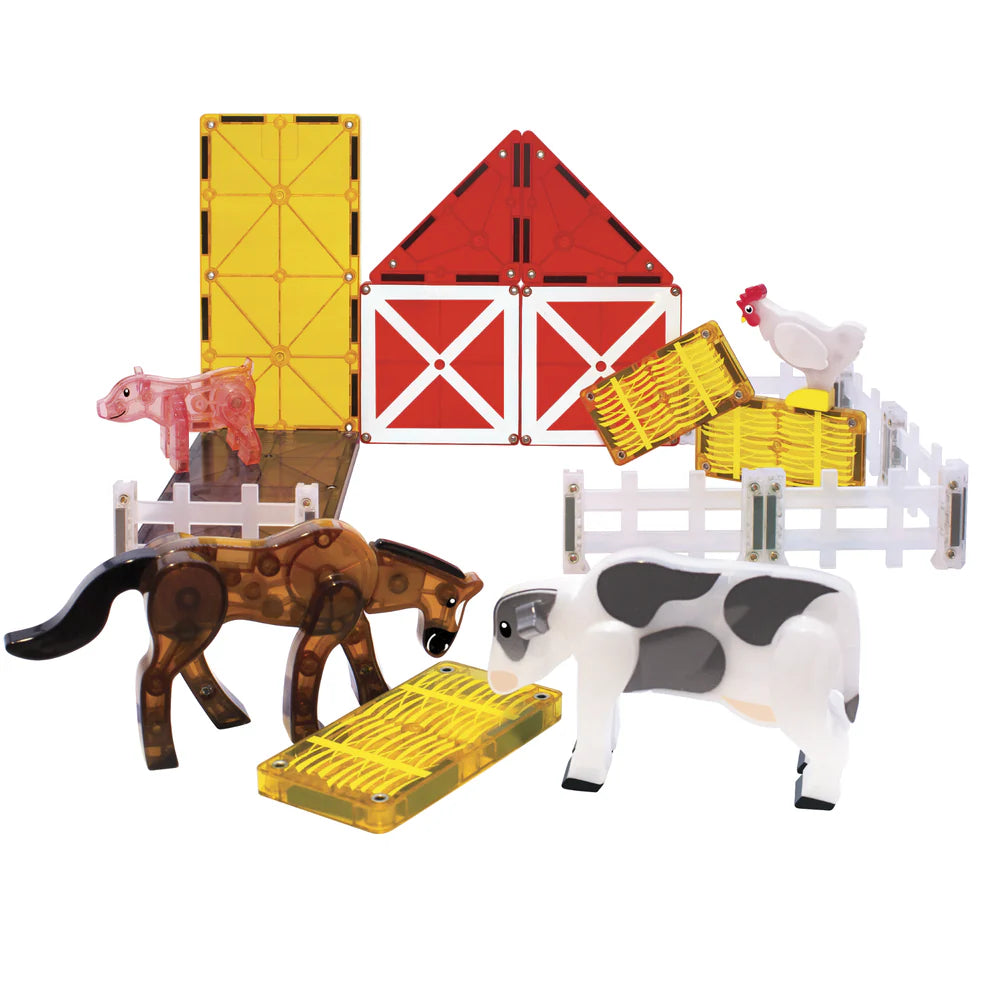 MAGNA TILES FARM ANIMALS 25PCS