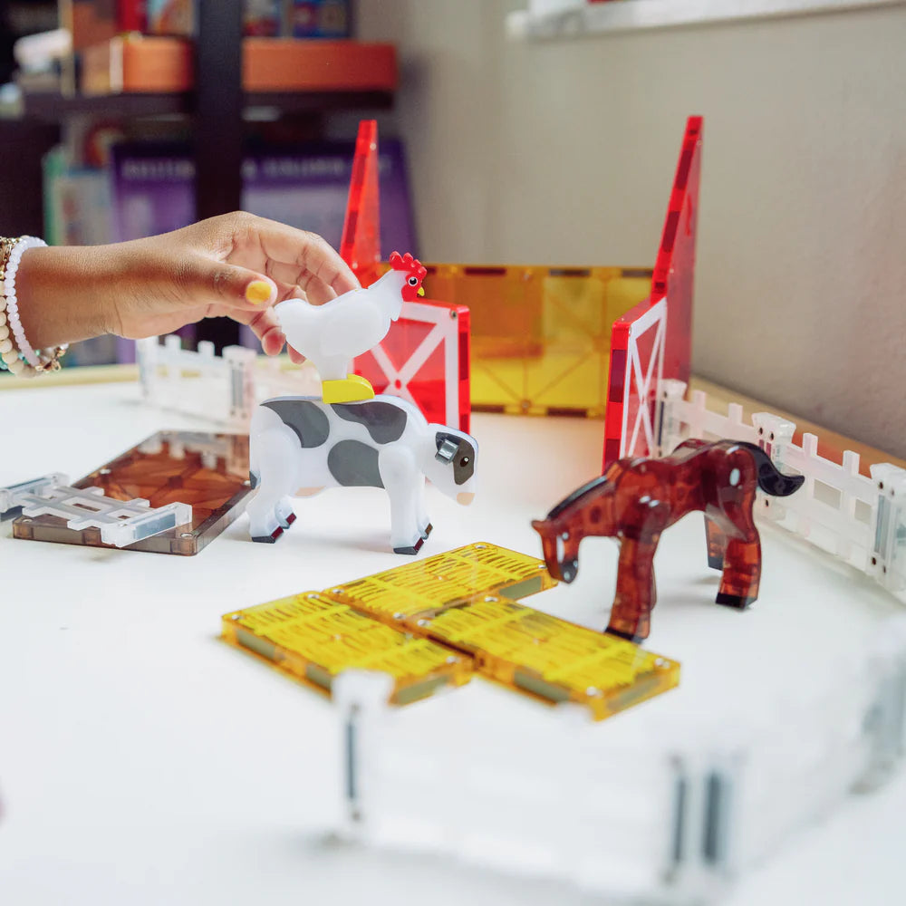 MAGNA TILES FARM ANIMALS 25PCS