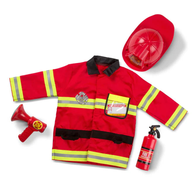 MELISSA & DOUG FIRE CHIEF DRESS UP SET