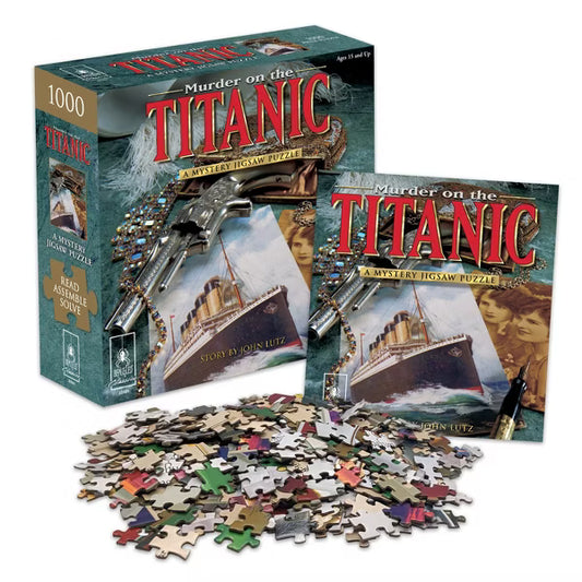 MURDER ON THE TITANIC MYSTERY PUZZLE