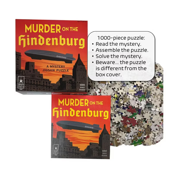 MURDER ON THE HINDENBURG MYSTERY PUZZLE