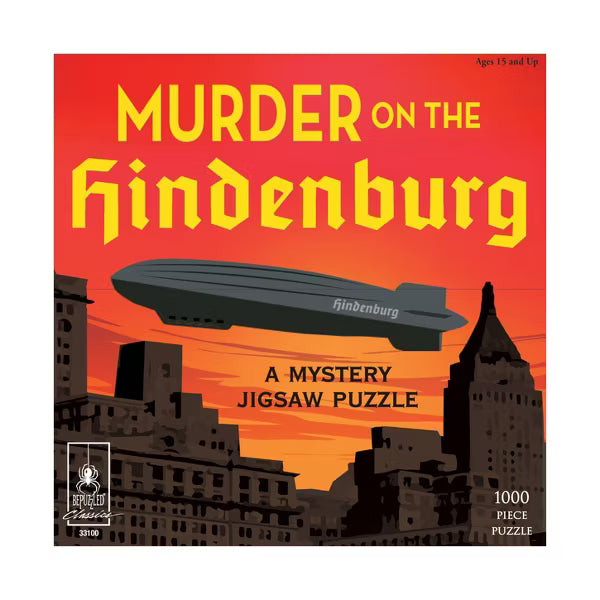 MURDER ON THE HINDENBURG MYSTERY PUZZLE