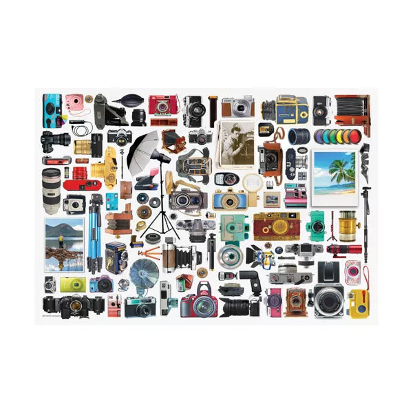 CLASSIC CAMERA 550 PC PUZZLE TIN