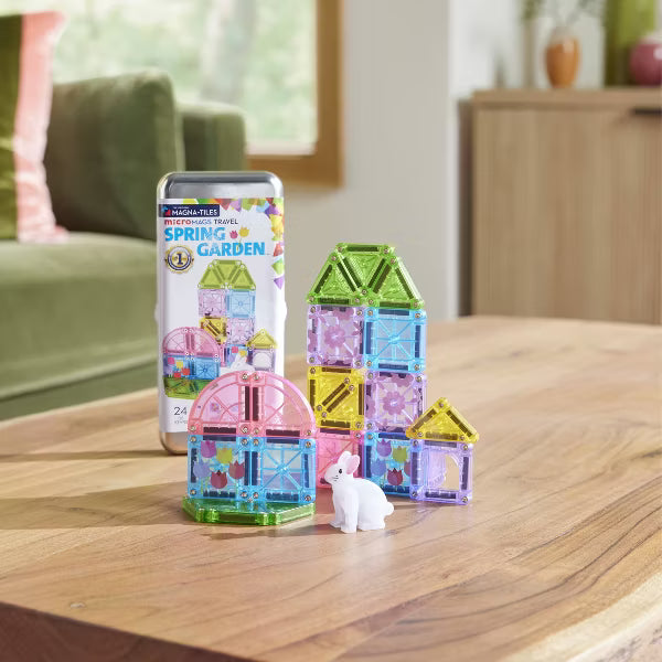 MAGNA-TILES MICRO MAGS TRAVEL SPRING GARDEN