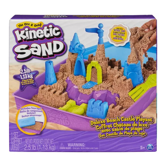 BEACH CASTLE PLAYSET KINETIC SAND