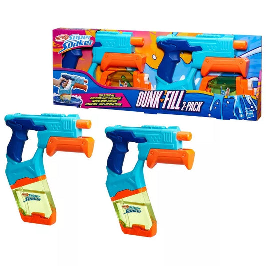 SUPER SOAKER  DUNK FILL 2-PACK NERF