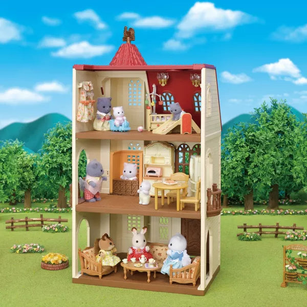 CALICO CRITTERS RED ROOF TOWER HOME