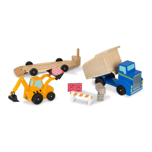 DUMP TRUCK AND LOADER