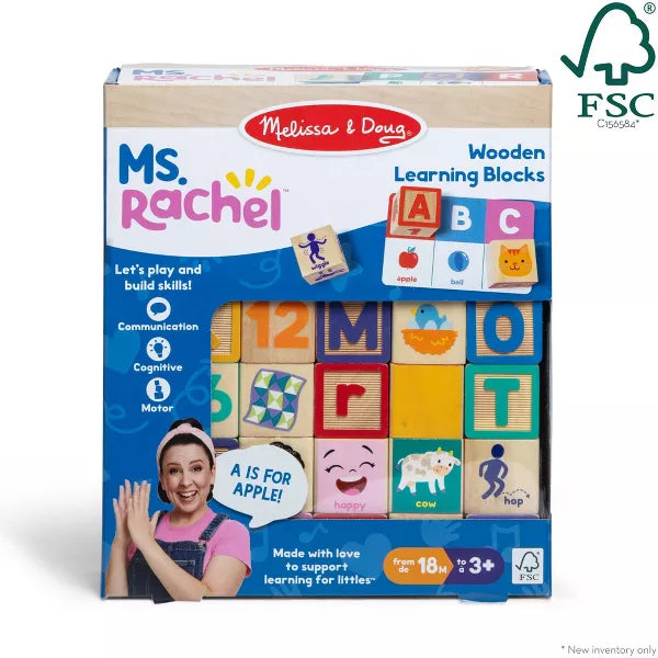 MS. RACHEL WOODEN LEARNING BLOCKS