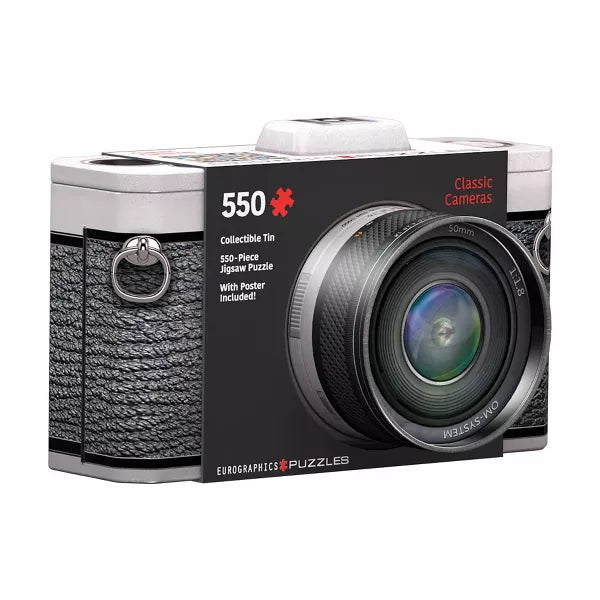 CLASSIC CAMERA 550 PC PUZZLE TIN