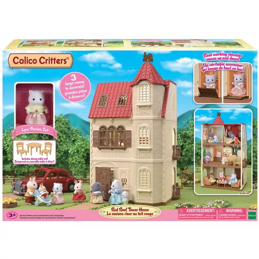 CALICO CRITTERS RED ROOF TOWER HOME