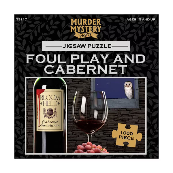 FOUL PLAY AND CABERNET MYSTERY PUZZLE