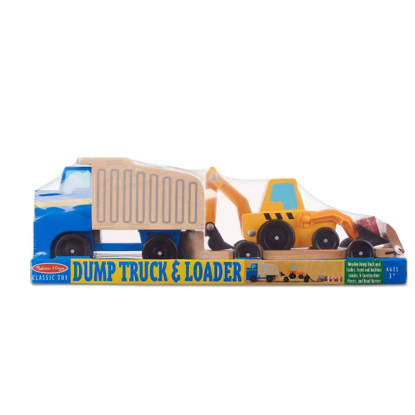 DUMP TRUCK AND LOADER