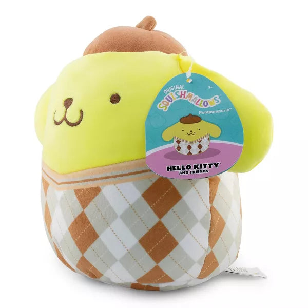 SQUISHMALLOW PLAID POMPOMPURIN