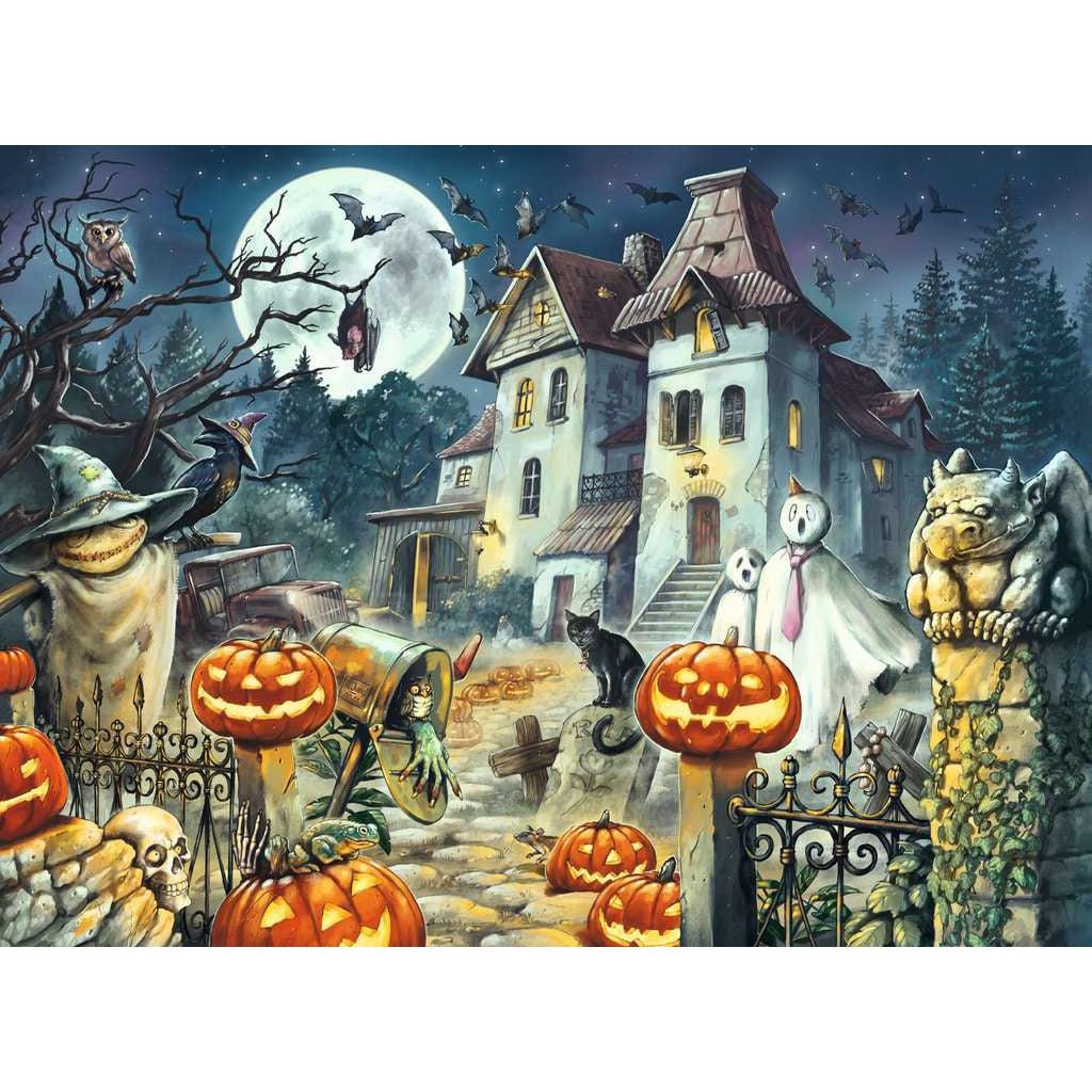300PC THE HALLOWEEN HOUSE PUZZLE