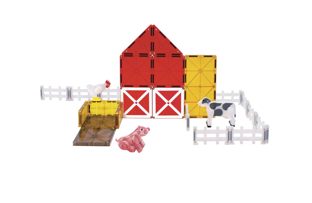 MAGNA TILES FARM ANIMALS 25PCS