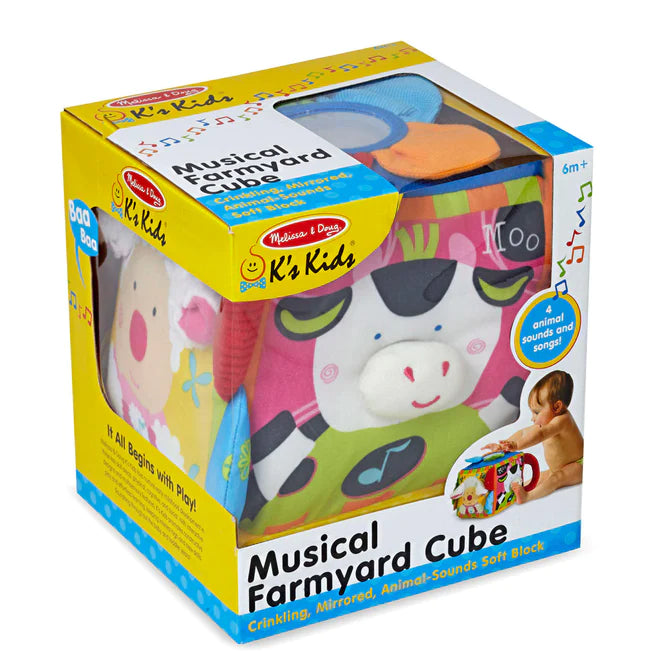 MELISSA AND DOUG MUSICAL FARMYARD CUBE